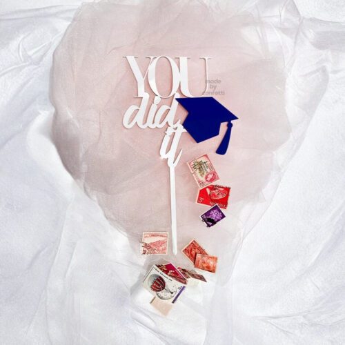 You-did-it-graduation-cake-topper-blue