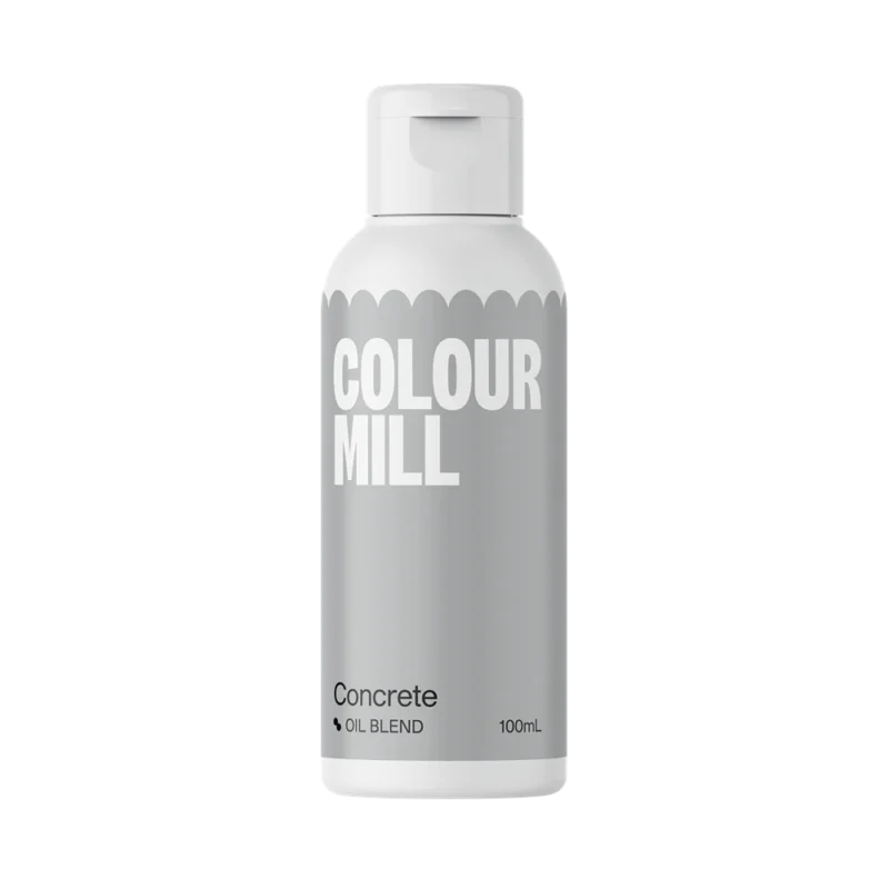 Colour Mill Oil Based Food Colouring – Concrete - 100ml