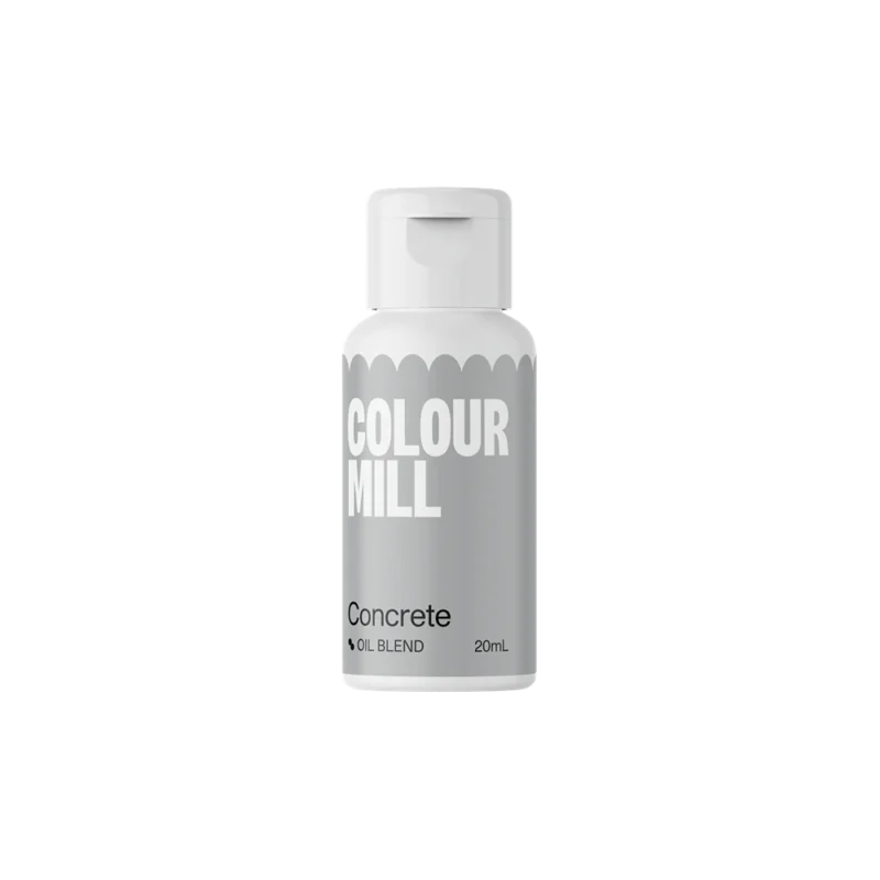 Colour Mill Oil Based Food Colouring – Concrete - 20ml