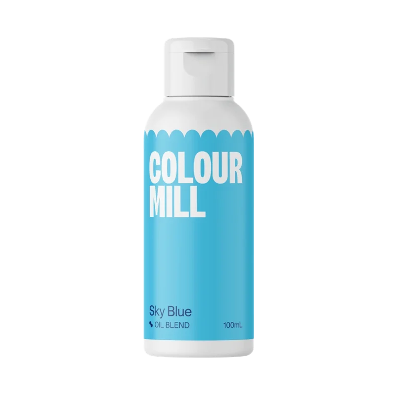 Colour Mill Oil Based Food Colouring – Sky Blue - 100ml