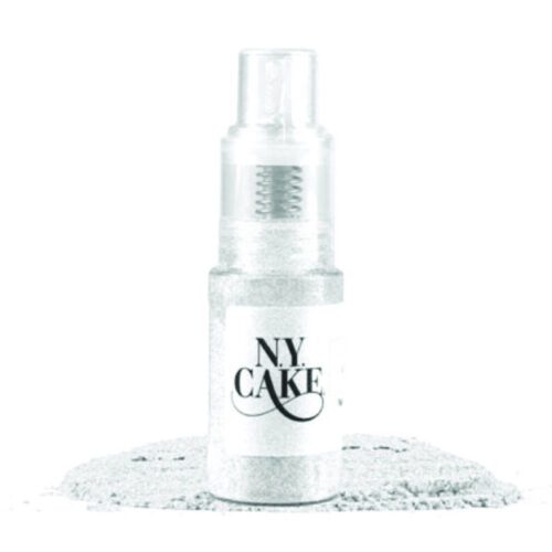 Snowflake Sparkle Edible Glitter Dust Pump by NY Cake - 10 grams